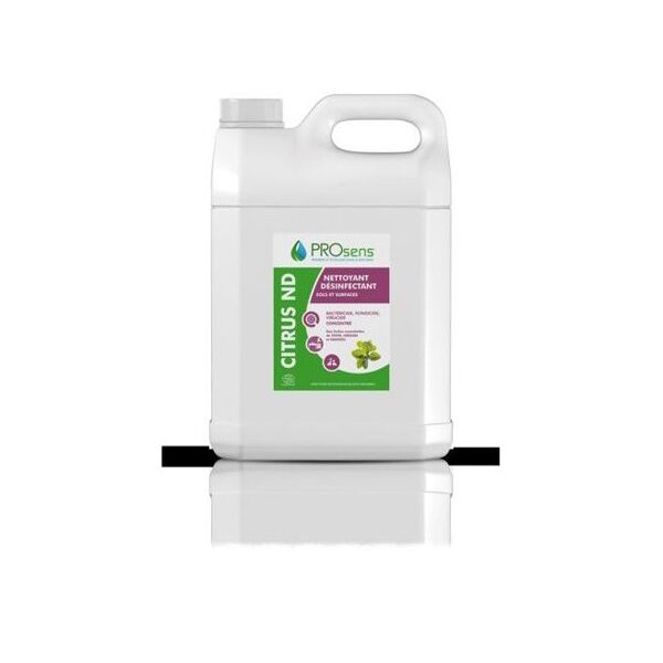 prosens citrus nd nettoyant desinfectant bidon 5 litres