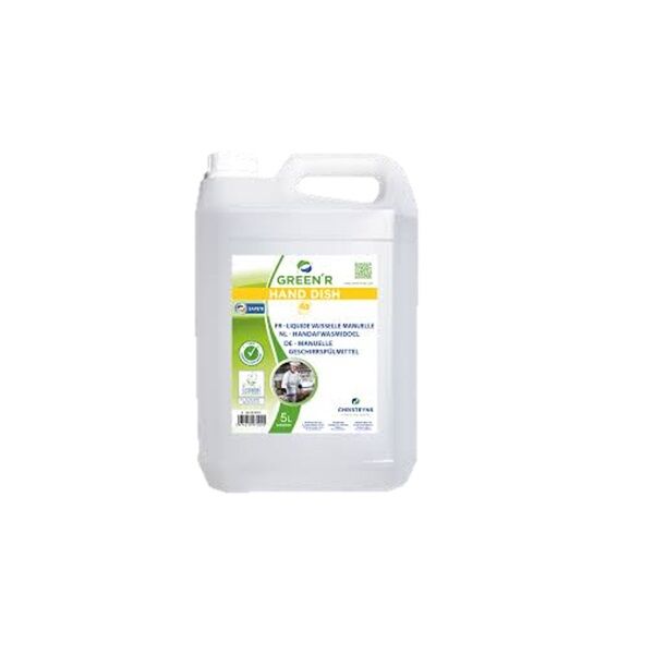 green r hand dish 5 litres plonge vaisselle manuelle