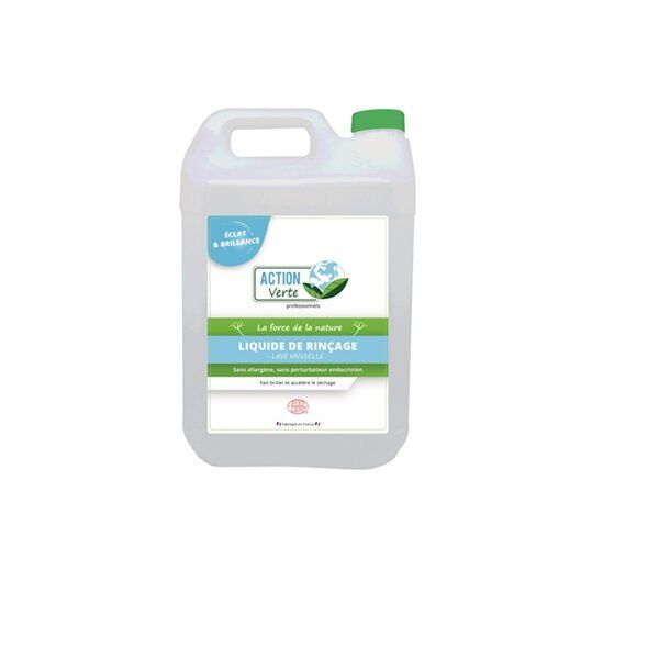 Liquide rinçage lave vaisselle Ecocert ACTION VERTE