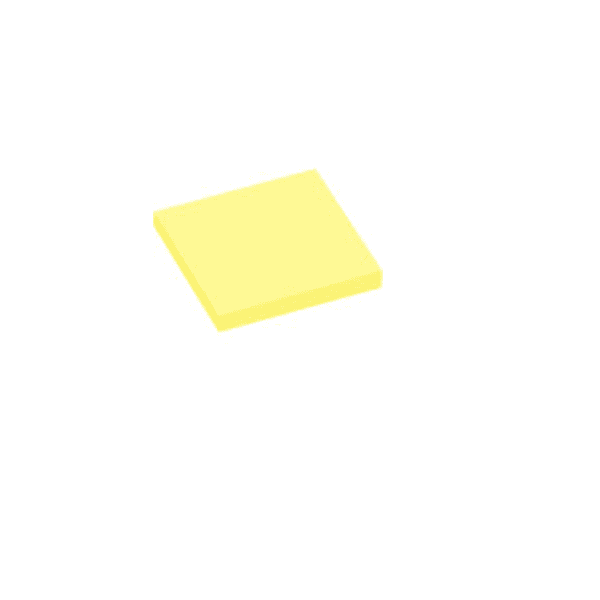 12 blocs de 100 notes repositonnables 75 x 75 mm