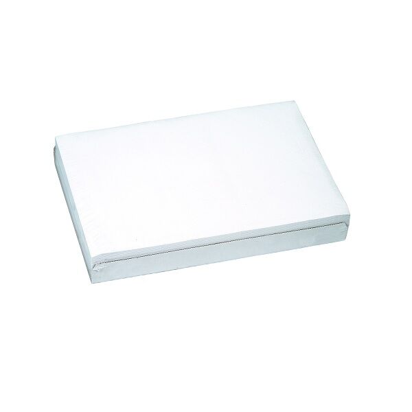 set de table papier gaufré blanc