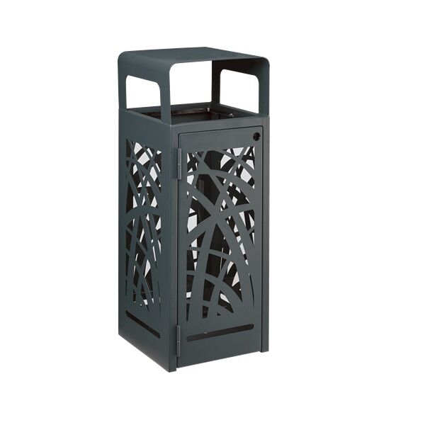 poubelle exterieur cybel anthracite 110 litres