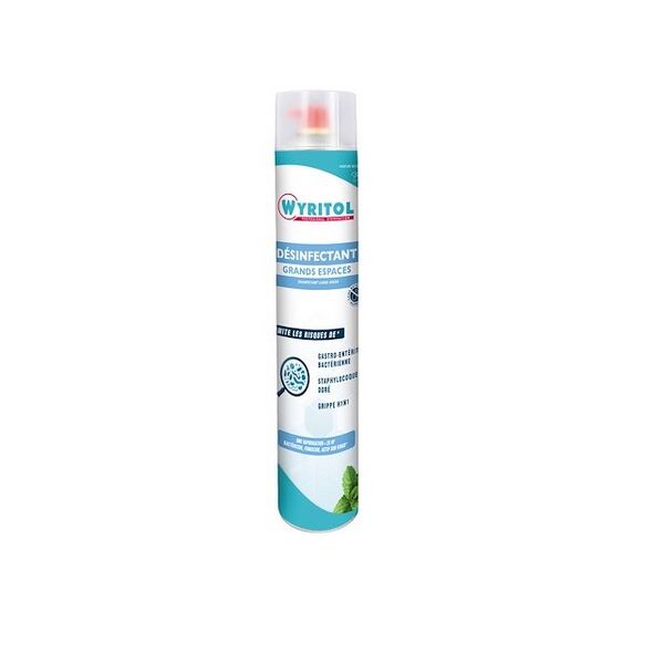 desinfectant grands espaces en aerosol 750 ml