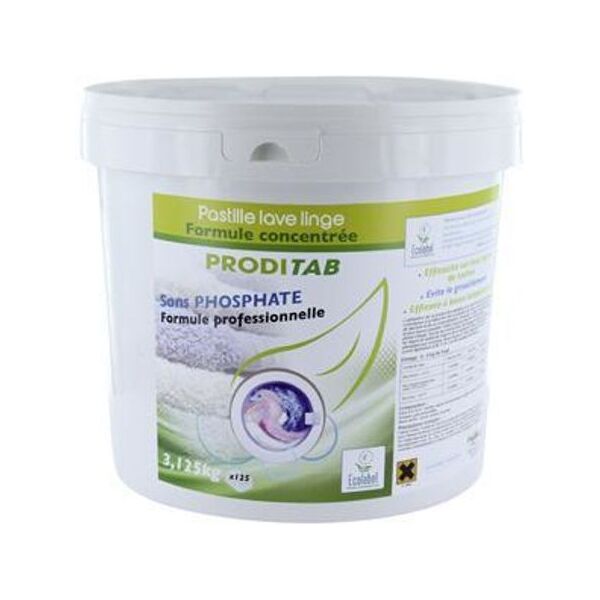 proditab pastilles lave linge ecolabel