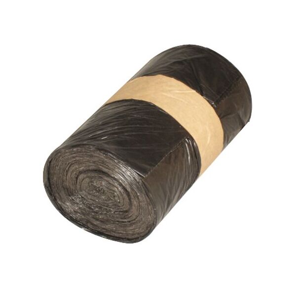 sac poubelle 50 litres noir 15 microns dechets legers