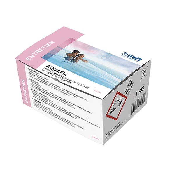 BWT Aquafix floculant chaussette piscine