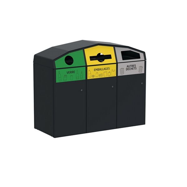 poubelle trirok rossignol 3 flux