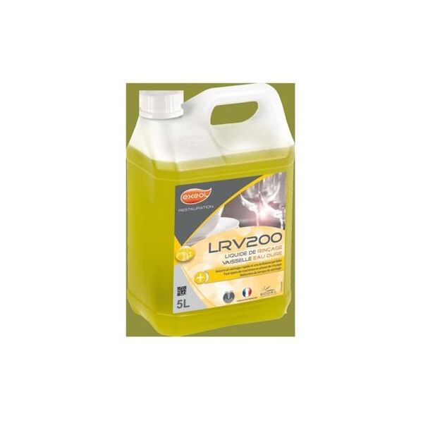 exeol liquide rincage lave vaisselle eau dure bidon 5 litres