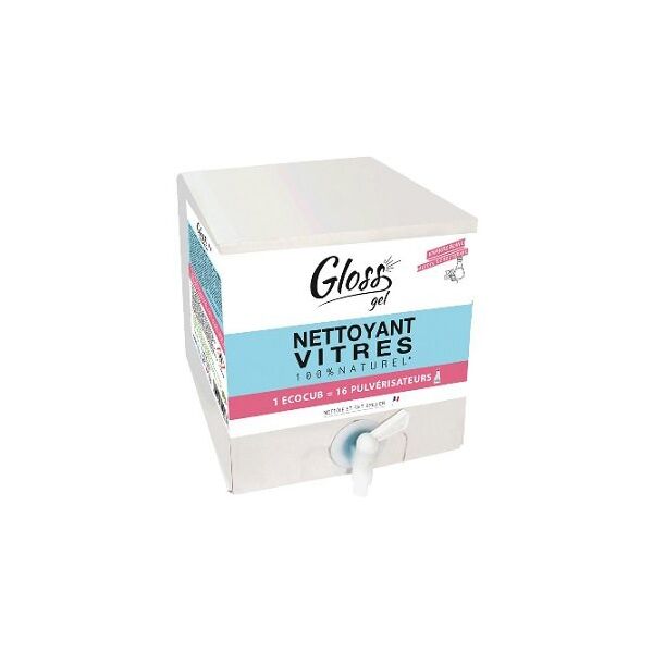 gloss nettoyant vitre gel 10 litres pour recharge pulverisateur