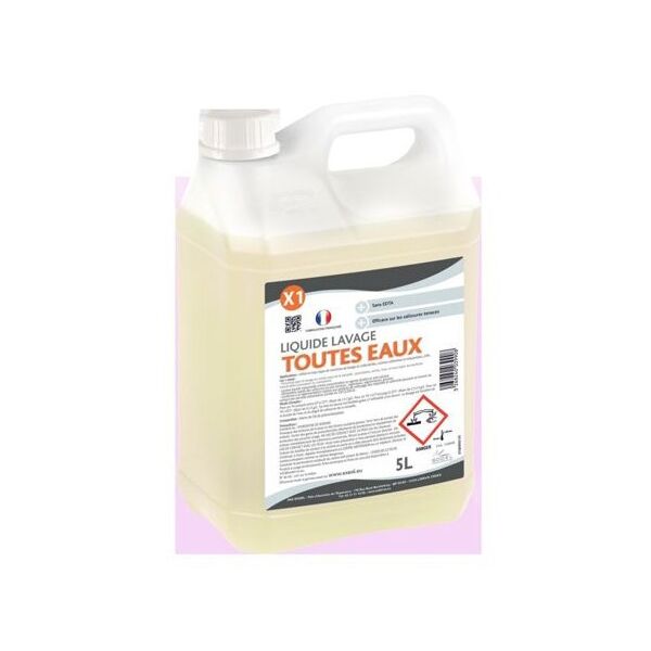 liquide lavage machine lave vaisselle toutes eaux bidon 5 litres