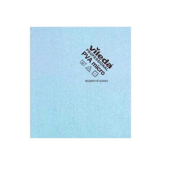 vileda lavette microfibre pva bleu