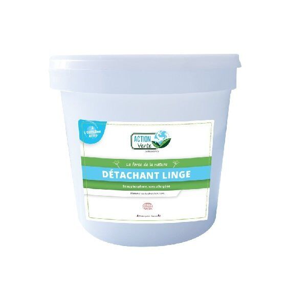 poudre détachante écologique linge et textiles Action verte