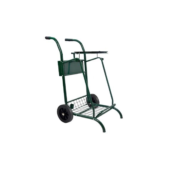 Chariot voirie Rossignol 110 Litres sans couvercle Roues caoutchouc massif