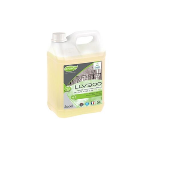 produit lavage vaisselle LLV300 Exeol eau dure