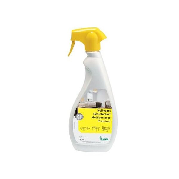 nettoyant desinfectant anios multisurfaces premium pulverisateur 750 ml
