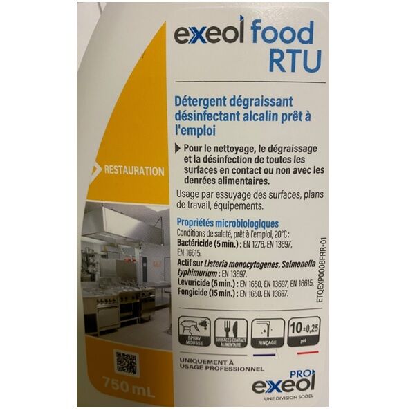 etiquette recto exeol food rtu