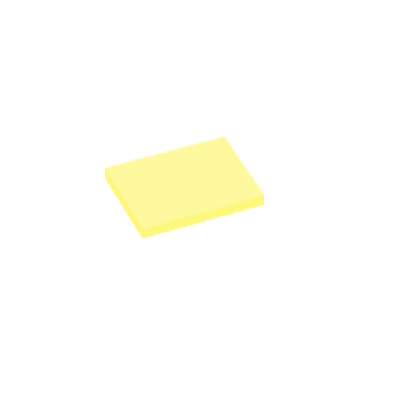 Blocs de 100 notes repositionnables 75x100 mm