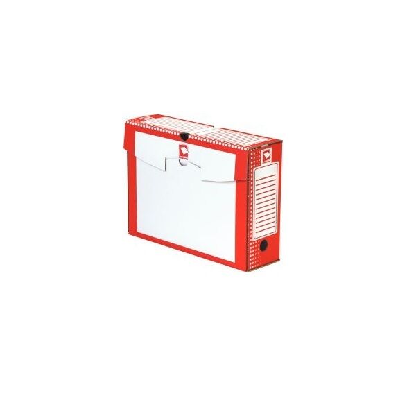 boite archivage rouge dos 10 cm