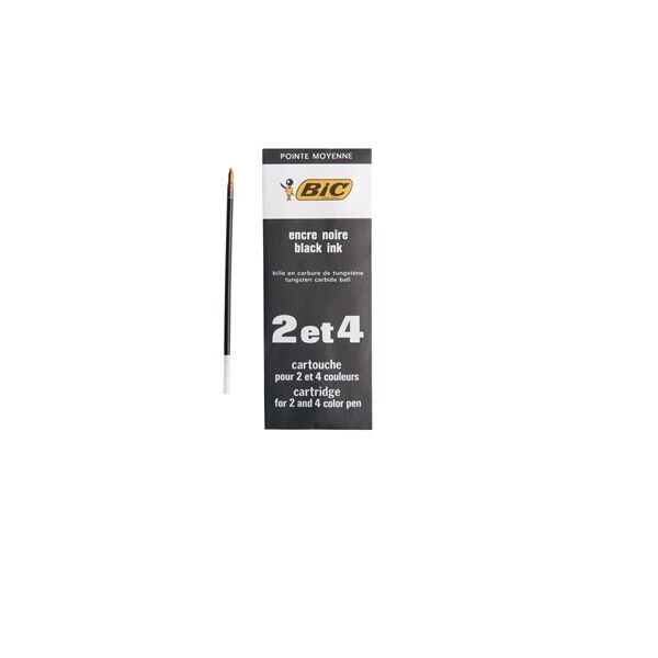 recharge stylo bic couleur noir