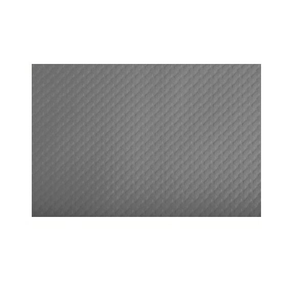 set de table gris pastel gaufre