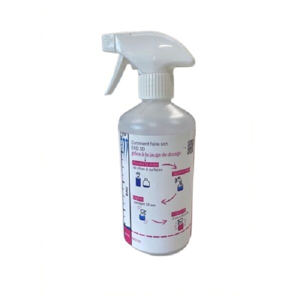 Flacon Spray Eko 3D Vide Nettoyage salle de bain - Image 3