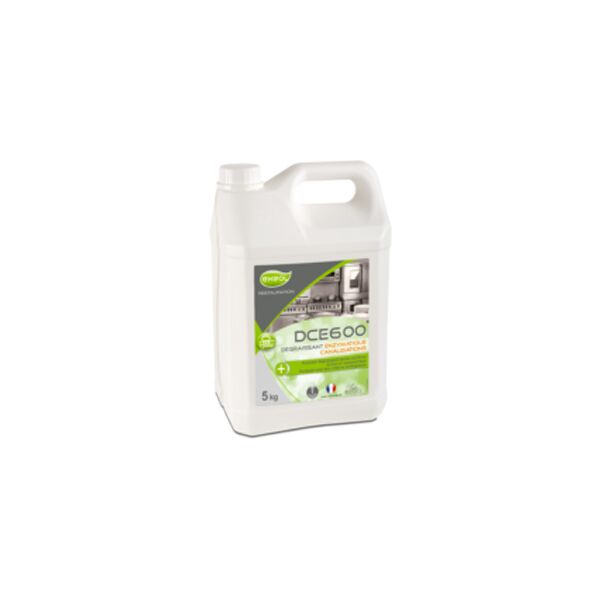 exeol degraissant canalisation enzymatique dce 600 bido 5 litres