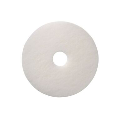 disque autolaveuse ou monobrosse blanc diametre 406 cm