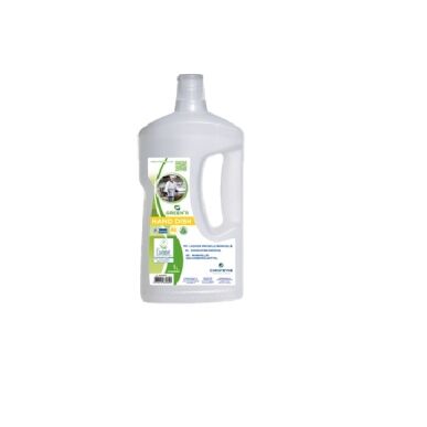 green r hand dish 1 litre plonge manuelle écologique