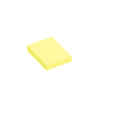 Blocs 100 notes repositionnables 40 x 50 mm