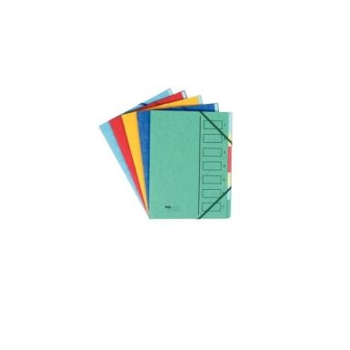 trieur carte élastique 7 compartiments
