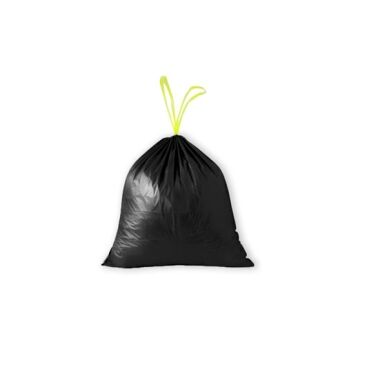 sac poubelle 50 litres avec lien coulissant