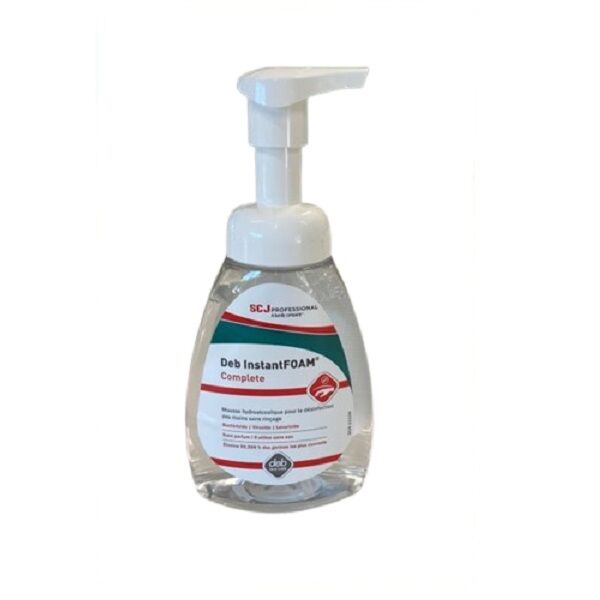 instant foam 250 ml mousse hydro alcoolique en flacon pompe sc johnson
