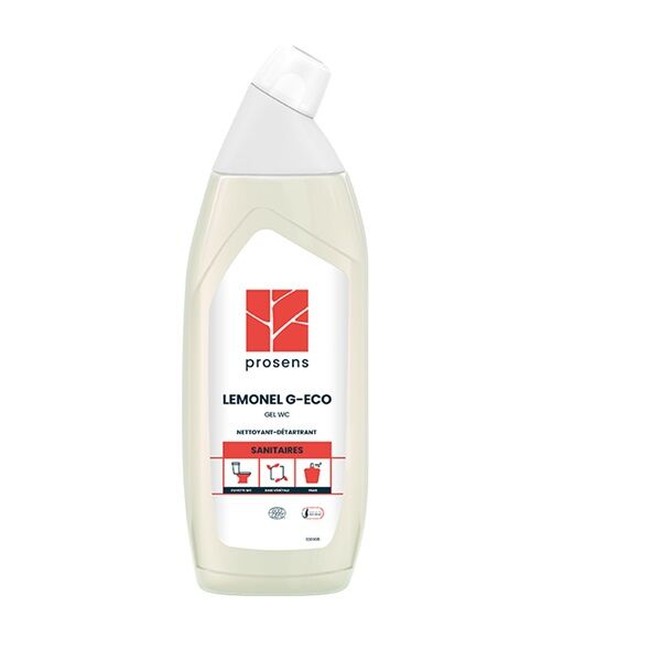 prosens lemonel g eco gel nettoyant detartant wc