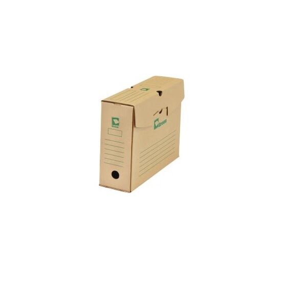 boite archives eco marron dos 10 cm
