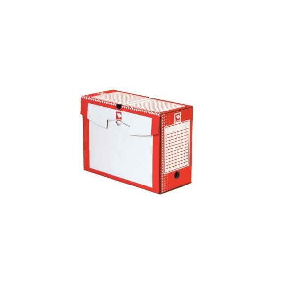 boite archivage rouge dos 15 cm