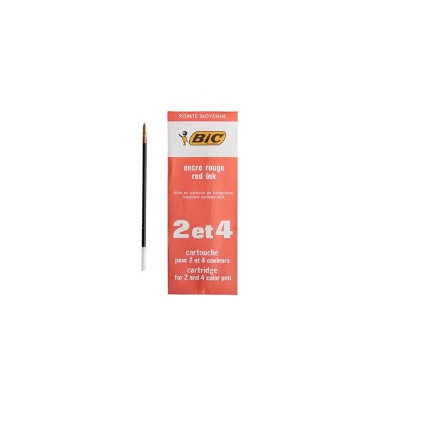 sachet de recharge pour stylo mine rouge d un stylo 4 couleurs