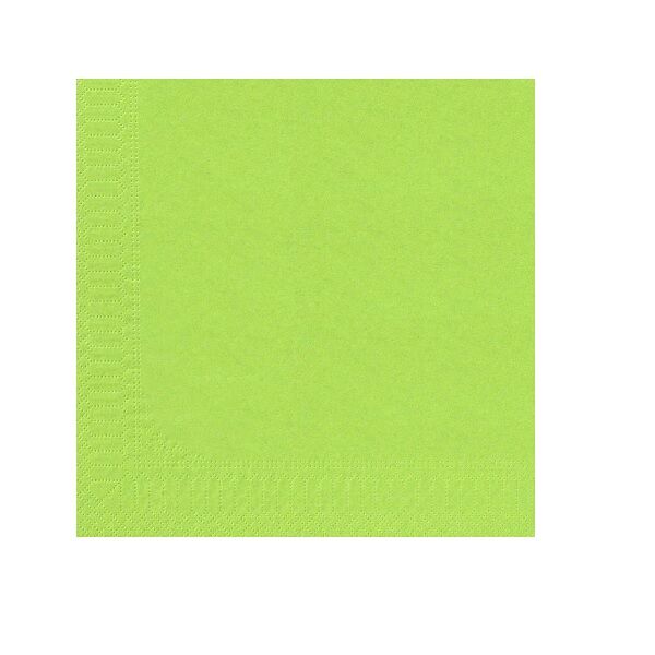 serviette papier jetable ouate pistache 39 cm