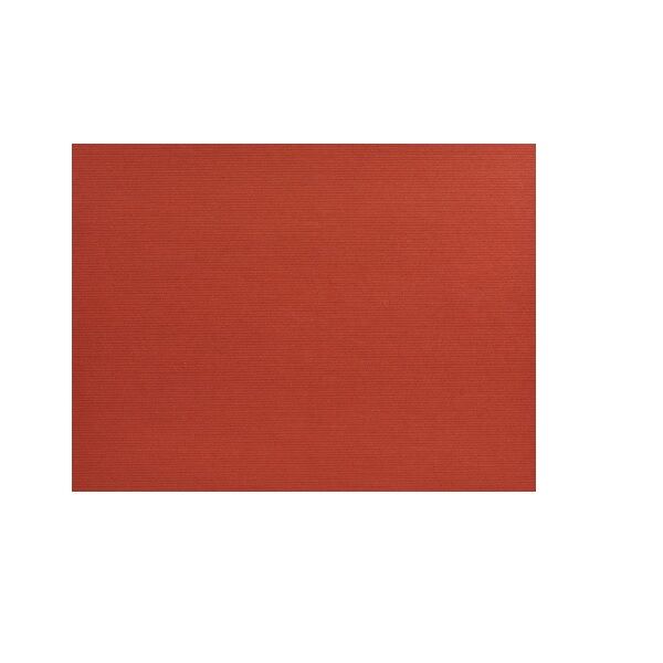 set de table kraft rouge