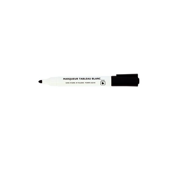 marqueur tableau blanc pointe ogive noir 3 mm