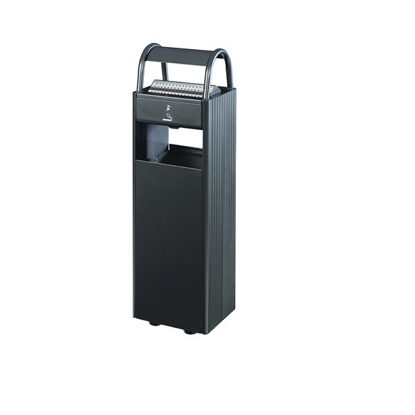 cendrier corbeille kopa anthracite rossignol