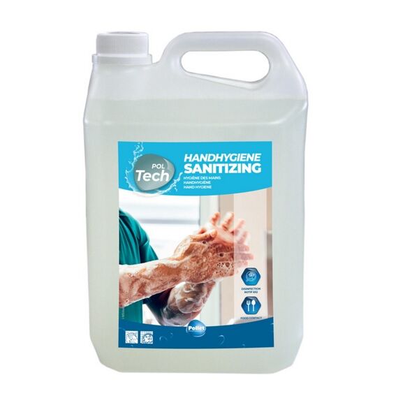 poltech handhygiene sanitizing 5 l