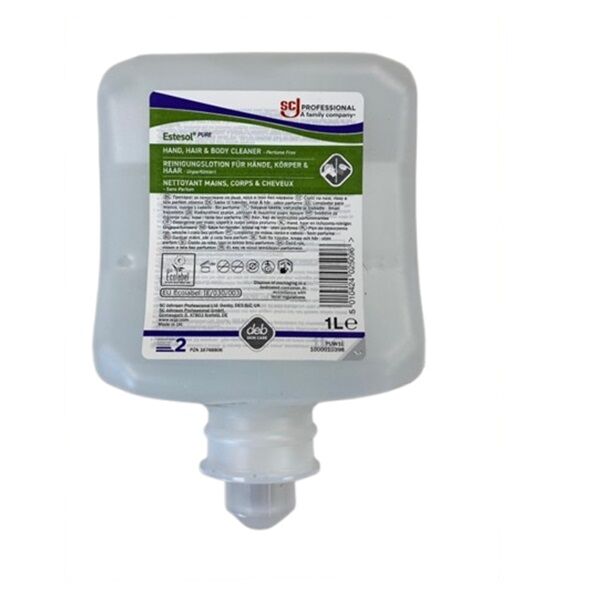 savon mains corps et cheveux estesol pur scj professional