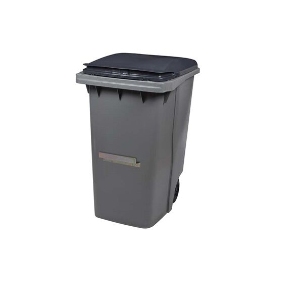conteneur roulant 340 litres avec barre